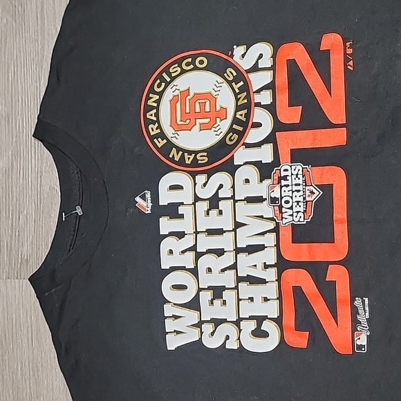 2012 San Francisco Giants Championship T Shirt size XL - Picture 2 of 6